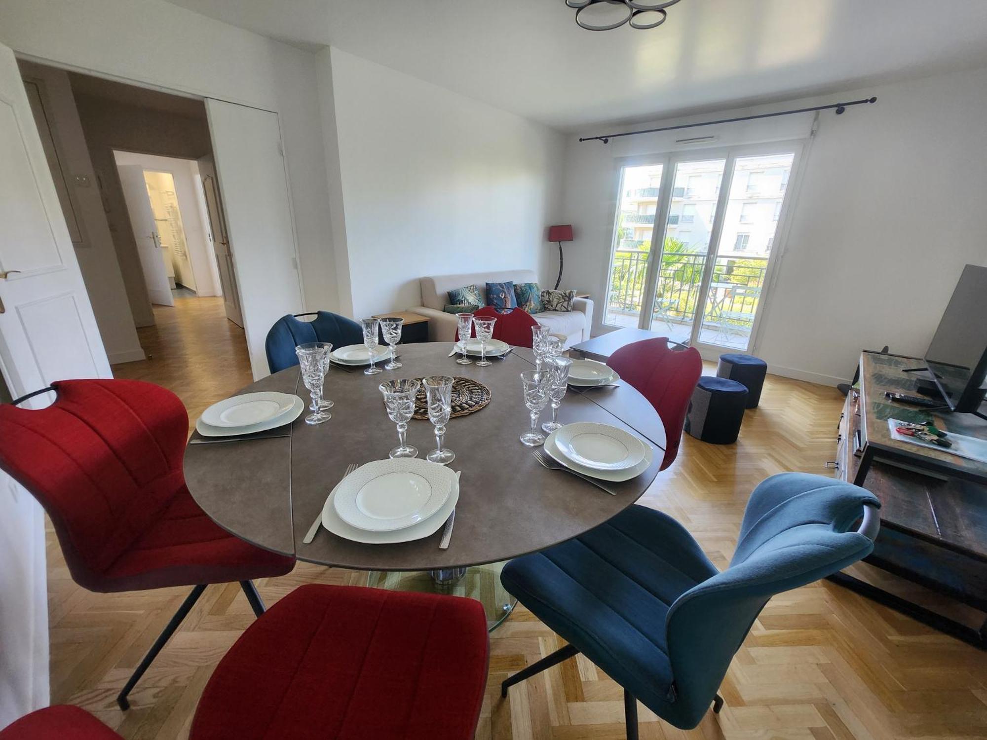 5' Disneyland Cozy Appartment Montévrain Exteriér fotografie